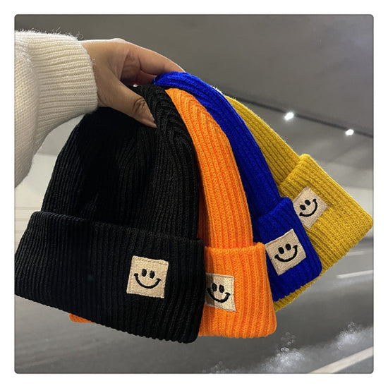 Women’s Winter Solid Color Knitted Hat – Soft Warm Everyday Beanie - FitiqueFit