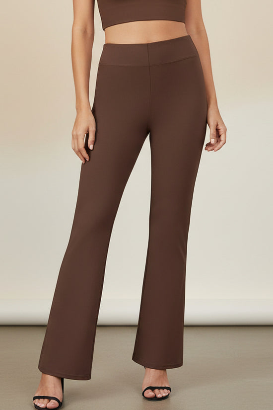 Business-casual High-waisted Stretch Trousers 
