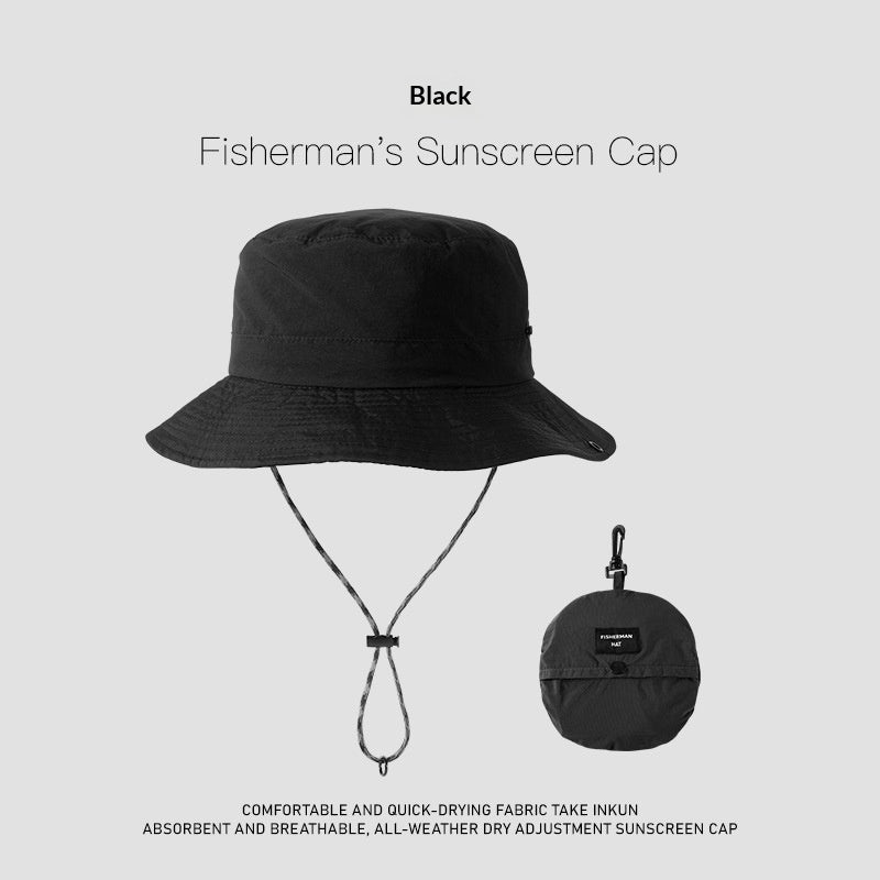 Wide-brimmed UV-protective Breathable Sun Hat 