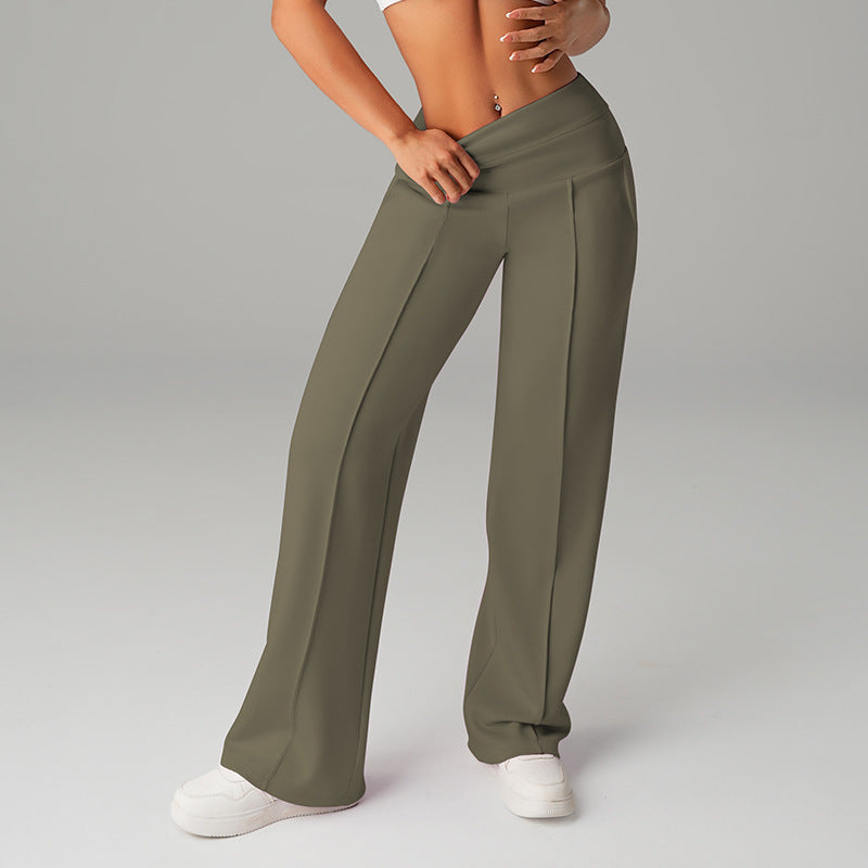 High-waisted Loose-fitting Wide-leg Womens Sweatpants 