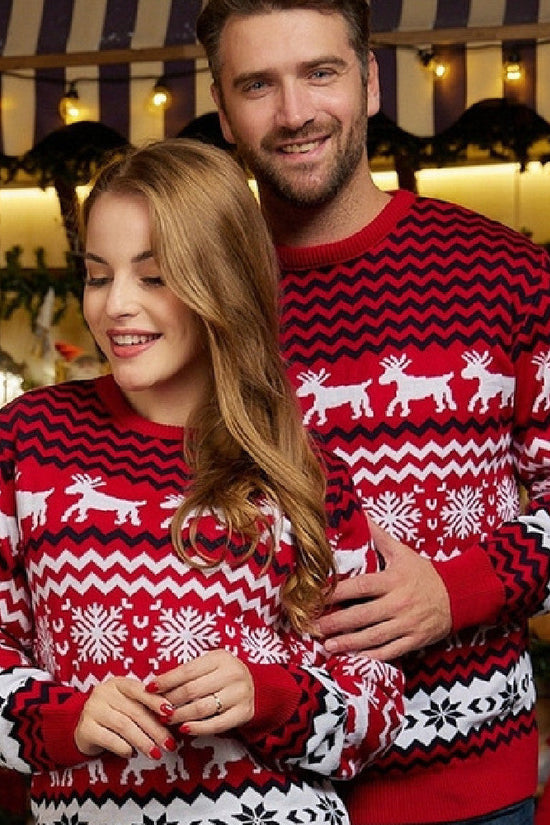 Fashion European And American Sweater New Couple Outfit CJ