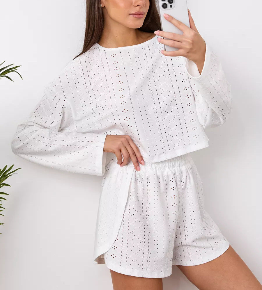 Women's Fashionable Simple Style Slim-Fit Loose Suit 