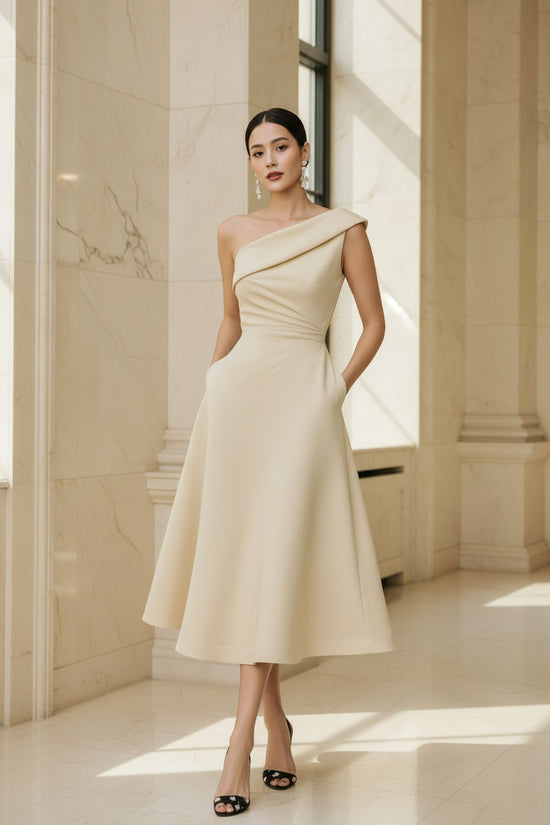 Sexy Off Shoulder Large Swing Women's Dress 