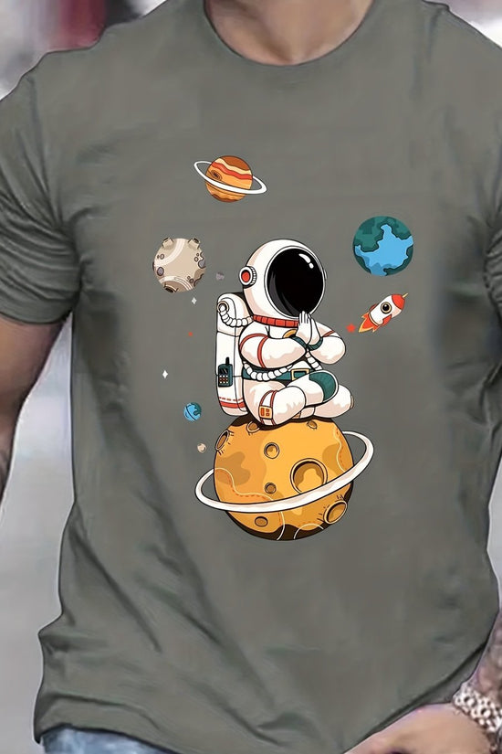 Men’s Astronaut Graphic T-Shirt CJ US