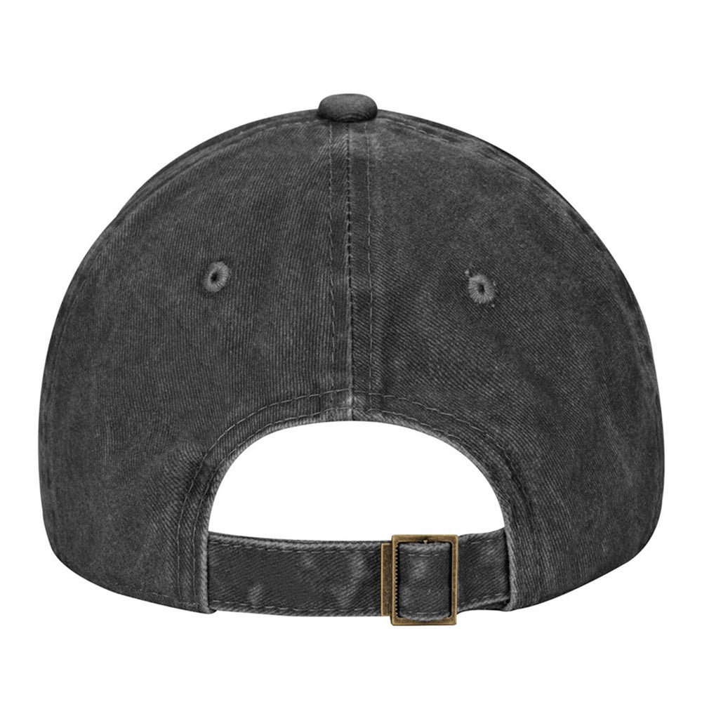 Horse Girl Embroidered Vintage Washed Baseball Cap – Adjustable Equestrian Hat 