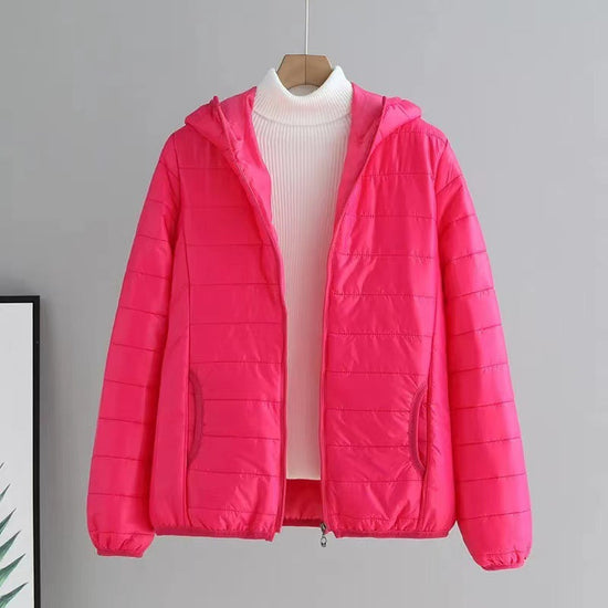 Women's Fashionable Versatile Slimming Cotton-Padded Jacket 