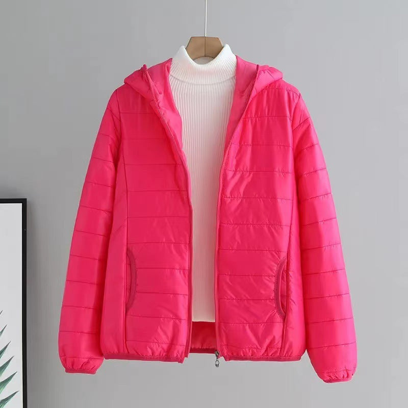 Women's Fashionable Versatile Slimming Cotton-Padded Jacket 
