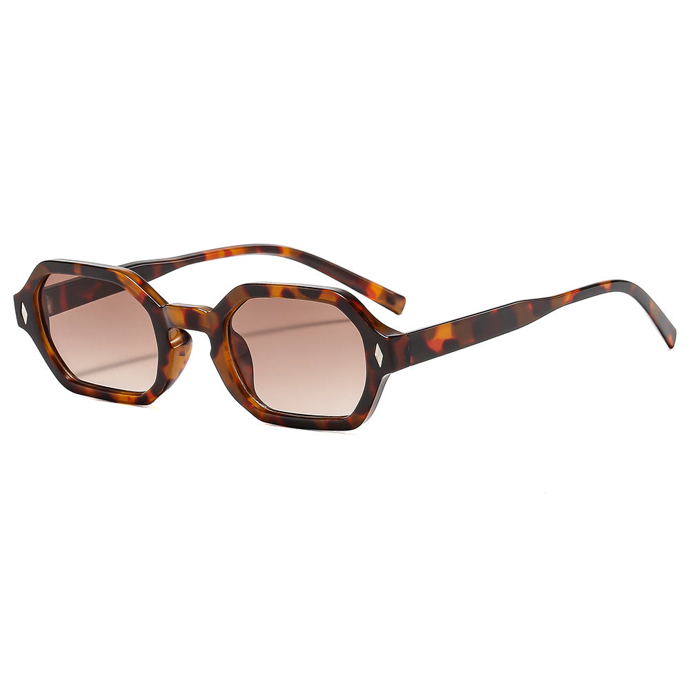 Polygonal Small-frame Sunglasses, European And American Style 