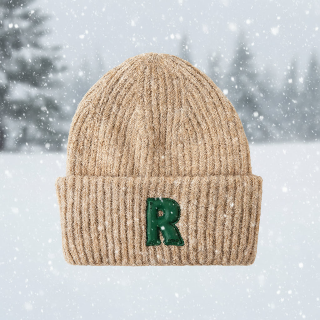 Loose Big Head Circumference Letters Woolen Cap Winter Diversi Fashion™