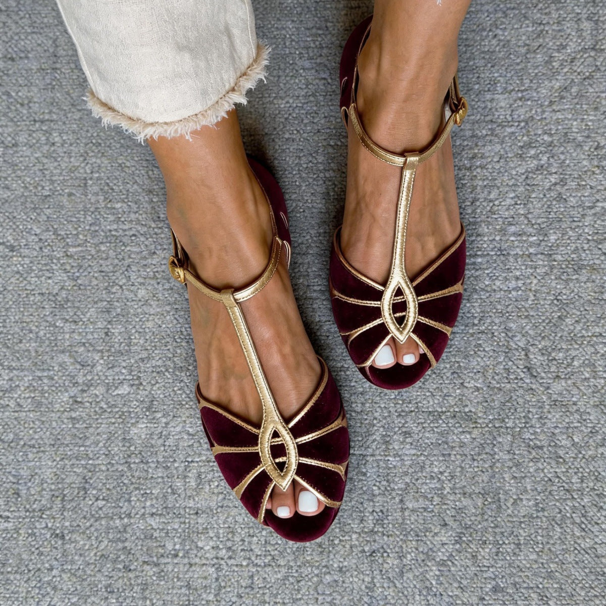 Casual Flat Women's Shoes Summer Fishmouth Comfortable Sandals Size Made to order, ships in 7 days 