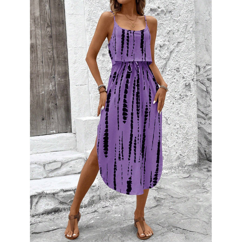 Printed camisole dress 