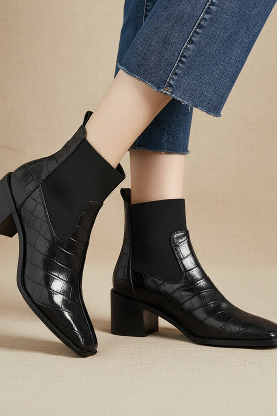 New Autumn Winter Niche Light-luxury Vintage Womens Shoes 