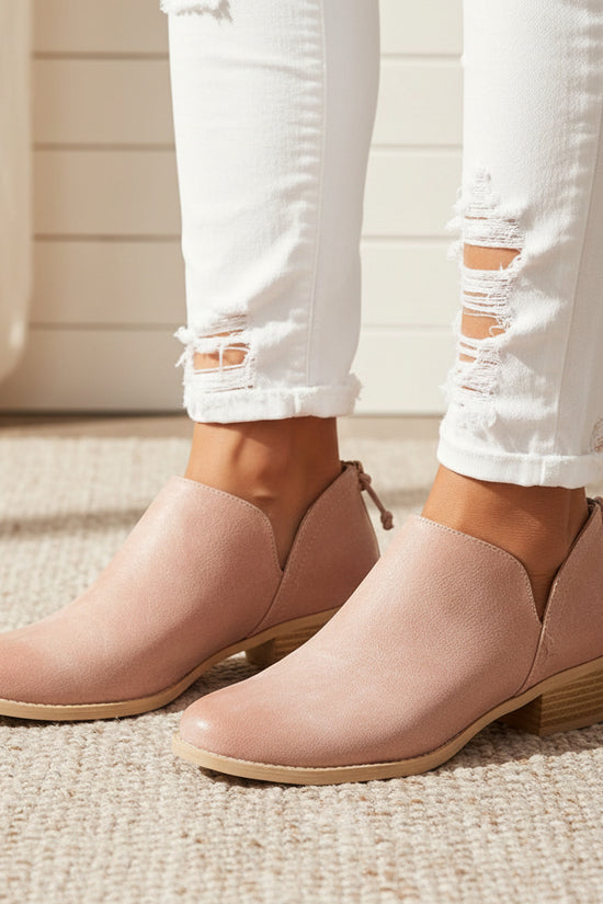 Autumn Women Shoes Retro High Heel Ankle Boots CJ US