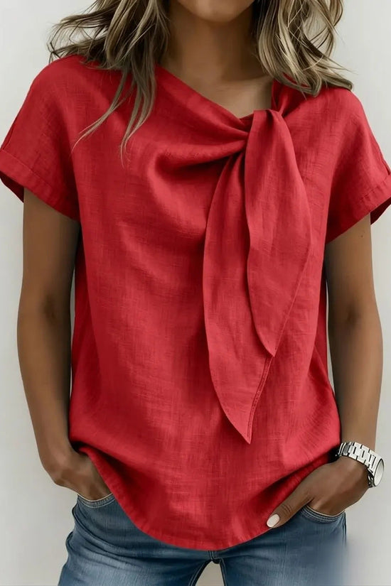 Women's Short-sleeve Fashionable Casual Top T-shirt 