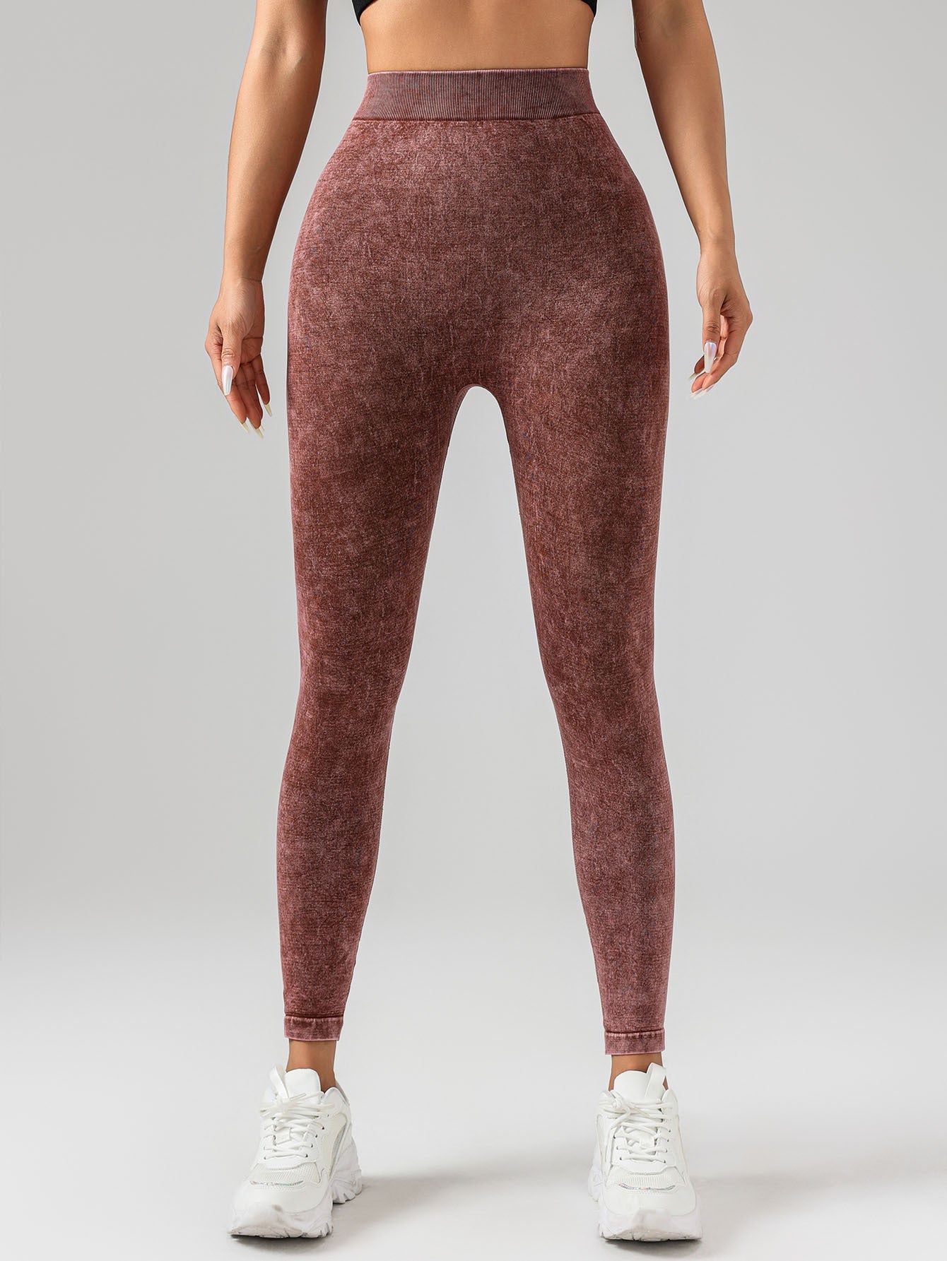 V-Back Scrunch Butt Seamless Yoga Licious Leggings FitiqueFit