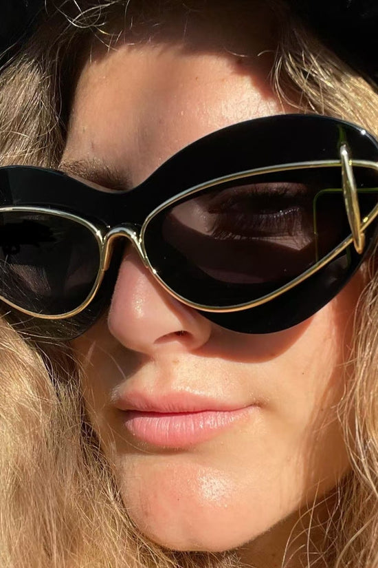 New  Fashion Cat-Eye Sunglasses for Women, Y2K Small Frame Sun Glasses, Trendy Driving Shades 