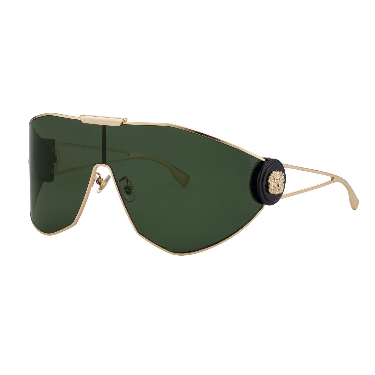 New FashionStyle Full-Frame Sports Sunglasses for Women, Integrated Lens, Outdoor Cycling UV Protection 