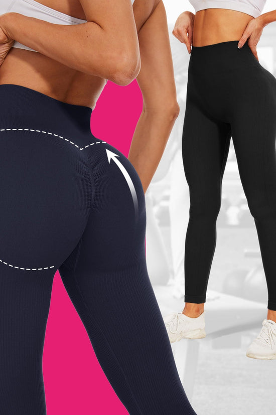 Leggings for Women - Cropped High-rise Seamless Plus size leggings CJ US