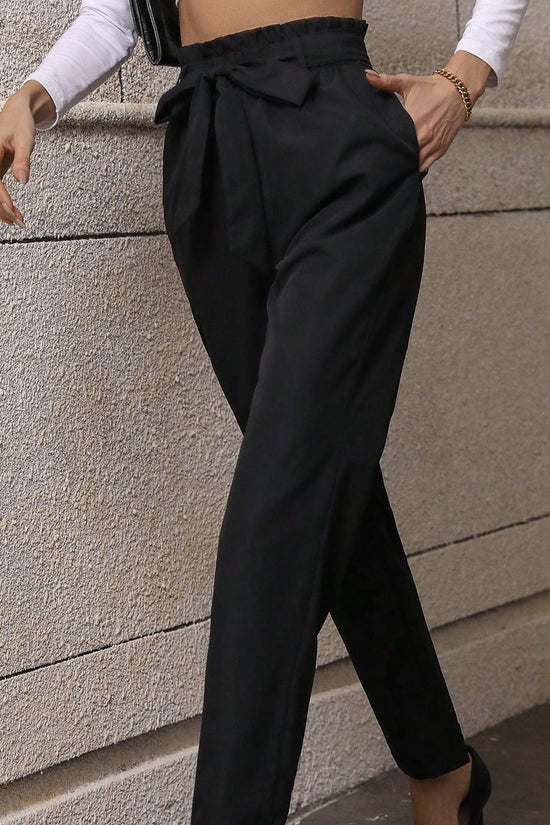 Women’s Minimalist Casual Pants with Pockets CJ