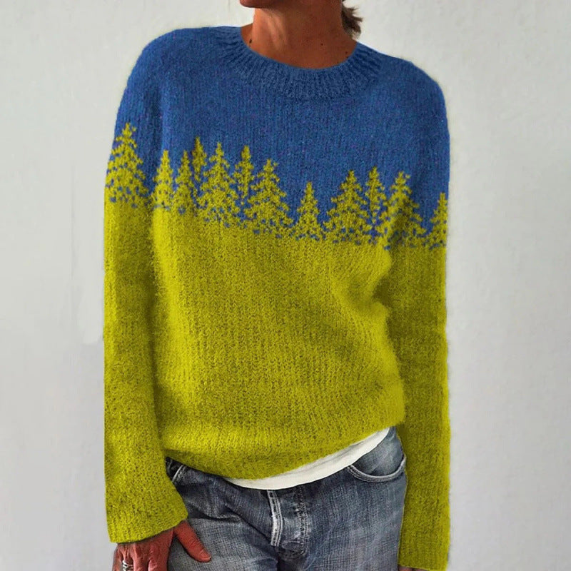 Women’s Fashionable Pullover Sweater Top | Cozy Everyday Knit 