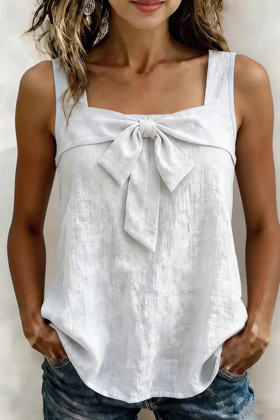 Women's Casual Square-Neck Sleeveless Tank Top 