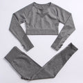  Dark grey longsleeve pantsuit