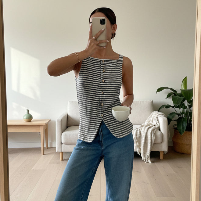 Sleeveless camisole top 