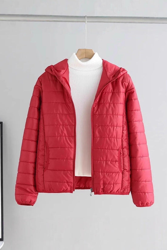 Women's Fashionable Versatile Slimming Cotton-Padded Jacket 
