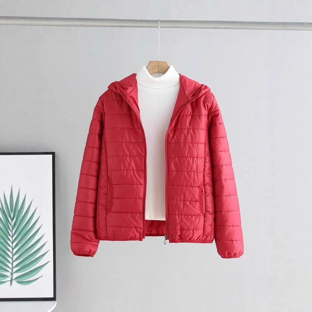 Women's Fashionable Versatile Slimming Cotton-Padded Jacket 