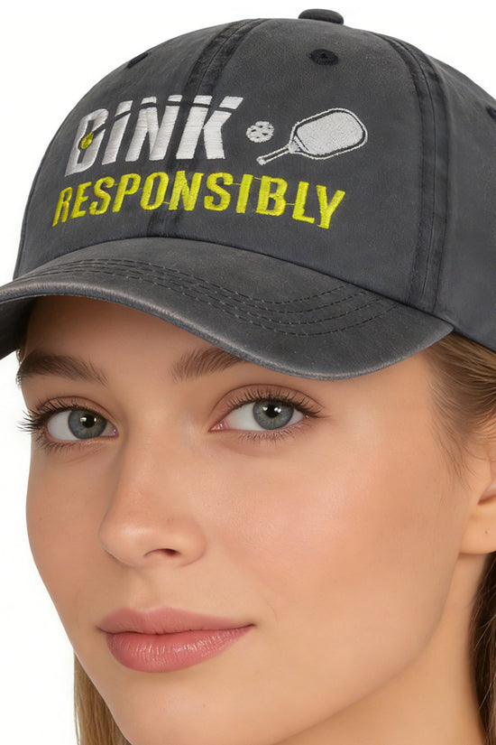 Pickleball Baseball Caps – Adjustable Embroidered Cotton Hats - FitiqueFit