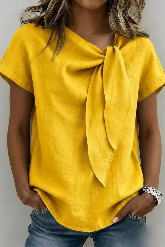 Women's Short-sleeve Fashionable Casual Top T-shirt 