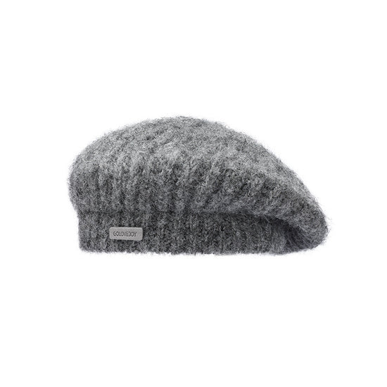 Women’s Cozy Wool Knit Beanie – Soft Warm Fall & Winter Hat - FitiqueFit