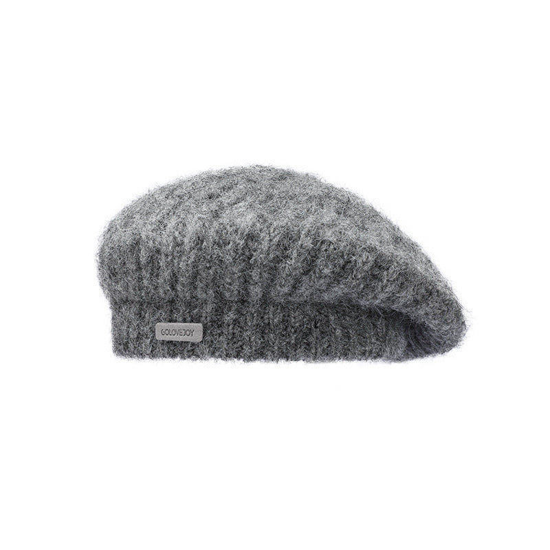 Women’s Cozy Wool Knit Beanie – Soft Warm Fall & Winter Hat - FitiqueFit