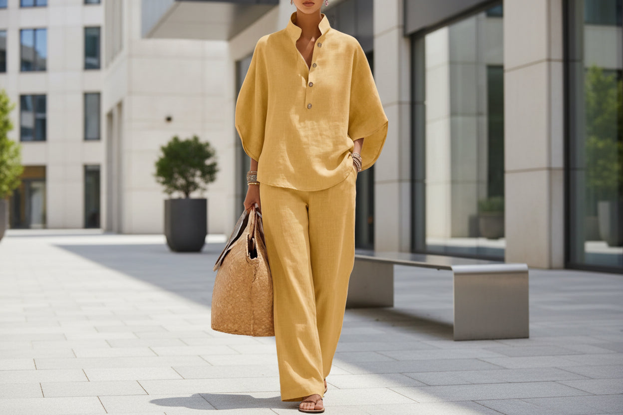 Women's Casual And Versatile Shirt Set Urban Outfit 