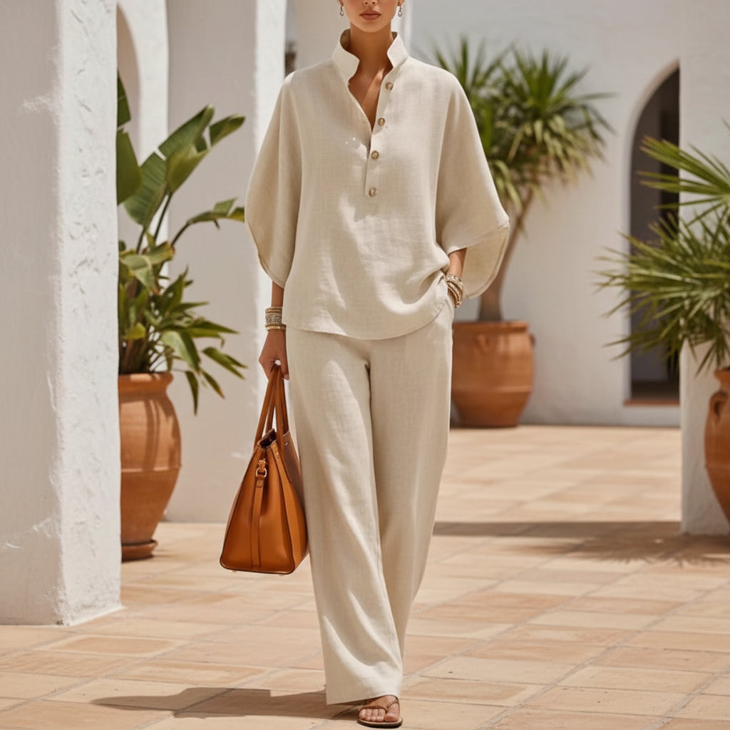 Women's Casual And Versatile Shirt Set Urban Outfit 