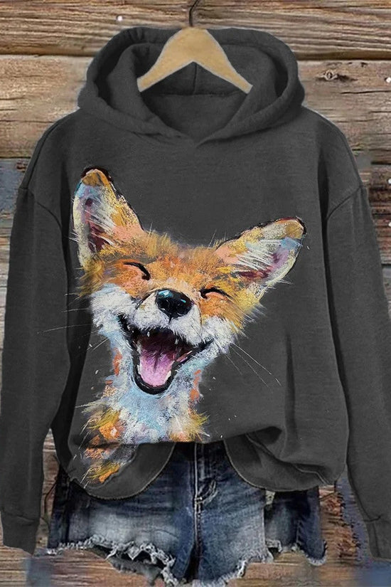 Womens 3D Digital Print Hoodie From Europe And The US 
