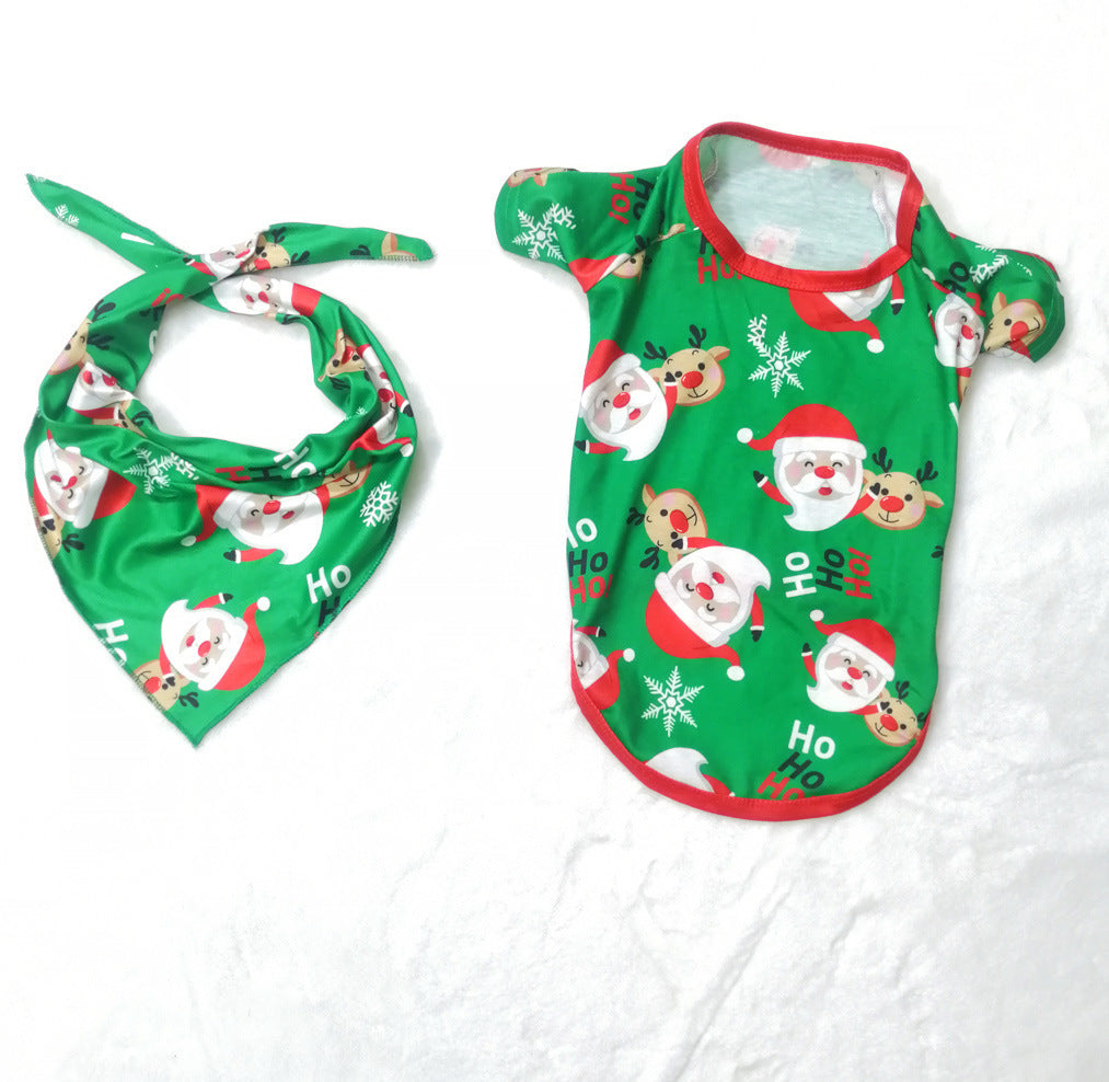 Christmas Pajamas For Family Matching Family Christmas PJs Sets Santa Claus Printed Top Sleepwear CJ