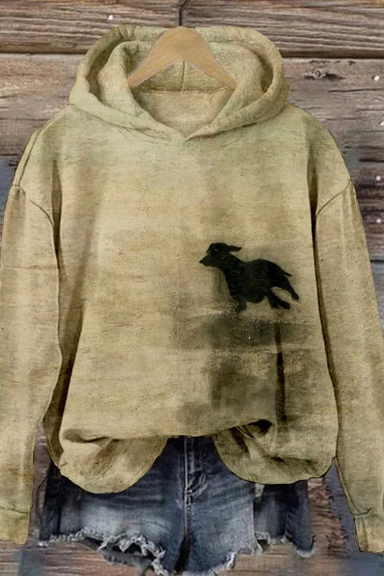 Womens 3D Digital Print Hoodie From Europe And The US 