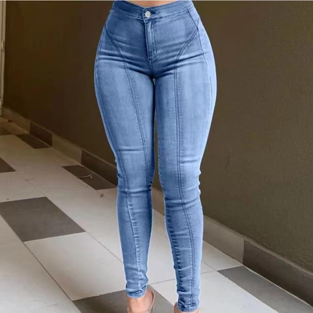 🍑 Women's Butt-Lifting Stretch Jeans – Slim Fit High-Waisted Denim 
