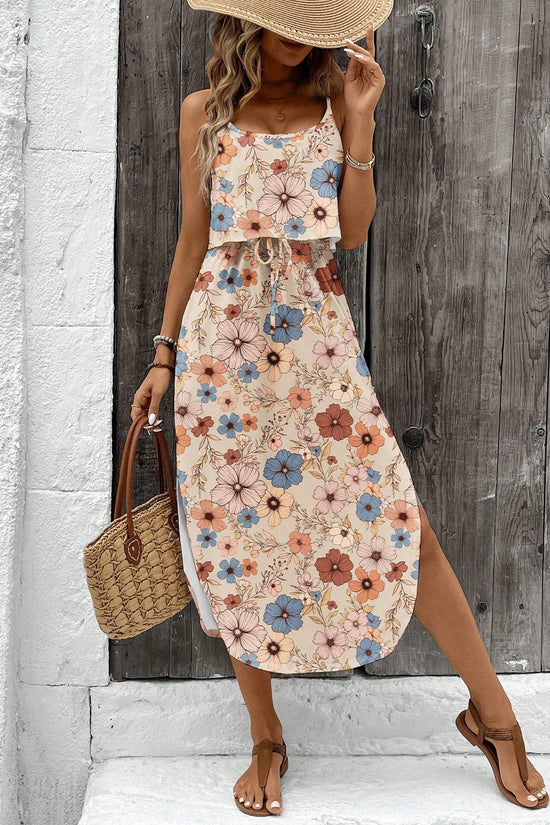 Printed camisole dress 