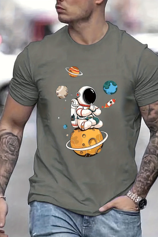 Men’s Astronaut Graphic T-Shirt CJ US
