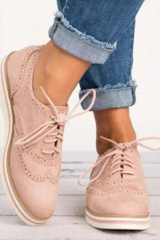 Retro British-style Casual Women's Shoes 