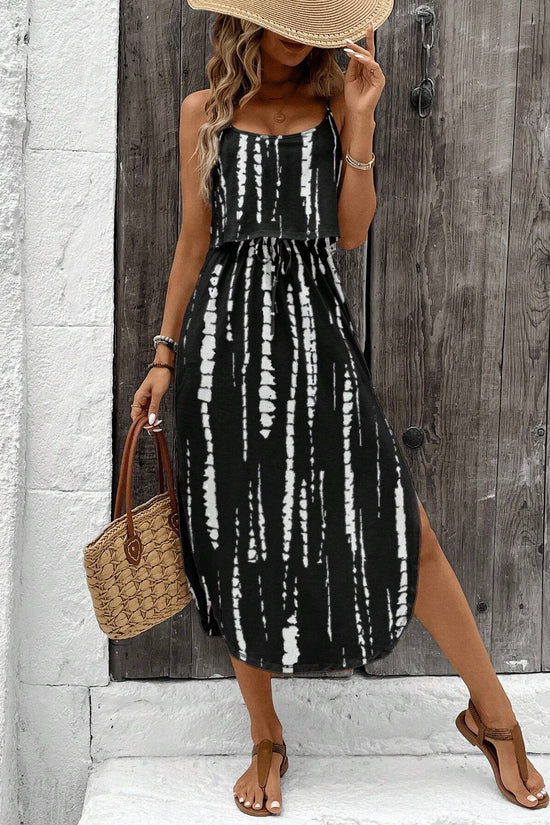Printed camisole dress 