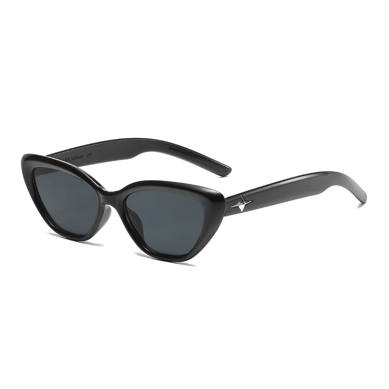 Fashion Cat Eye Sunglasses Women Men Classic Rice Nail Design eprolo