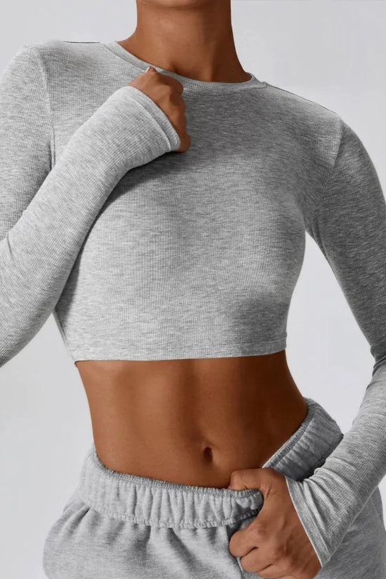🧘‍♀️ Women’s Slim Fit Long Sleeve Yoga Top FitiqueFit