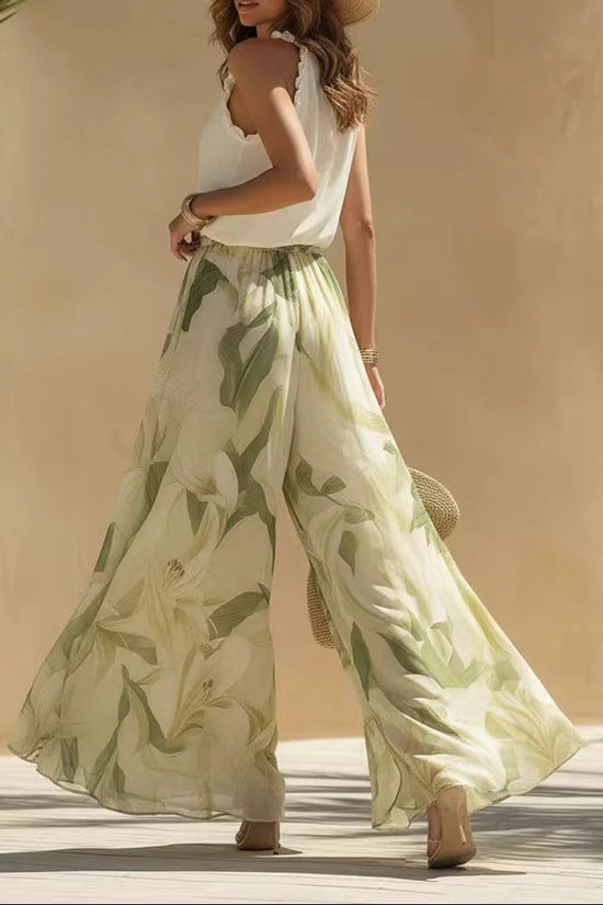 Spring New V-Neck Fitted Ruffle Elegant Dress 