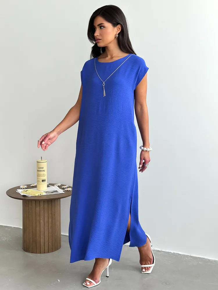 Sleeveless slim fit dress for women