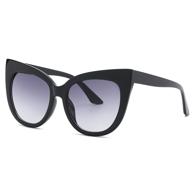 Star Style Luxury Sunglasses Women Oversized Cat Eye Sunglasses eprolo