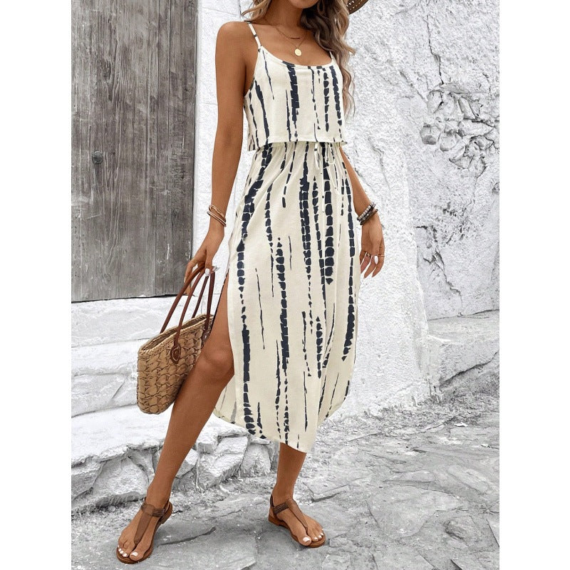 Printed camisole dress 