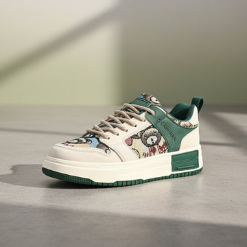 beige green